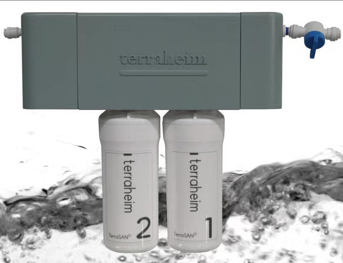 [Terraheim] Anti-Biofilm Water Filtration System for Pet Water Dispensers & More